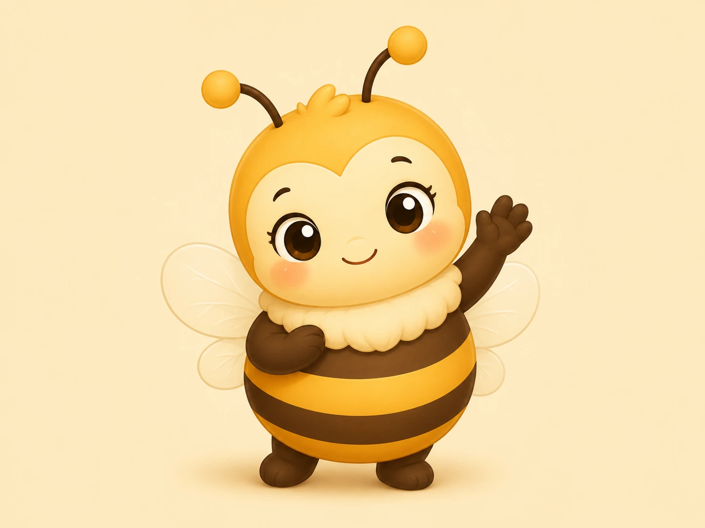 Bivi, the friendly bee sidekick